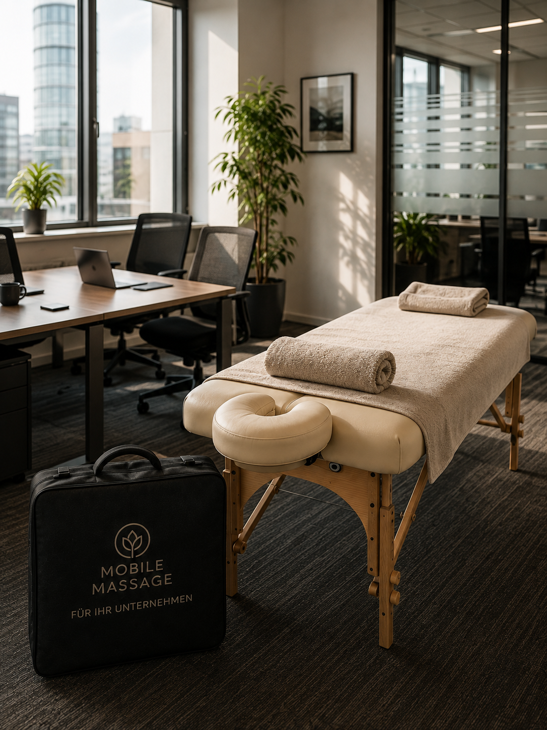 Firmenmassage bei Body & Soul Crailsheim